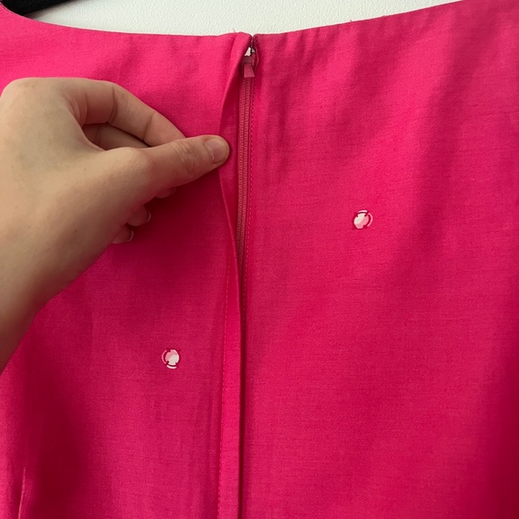 Lilly‎ Pulitzer Shift Dress Size 6 Pink Embellished Preppy Knee Length Jersey - Picture 11 of 16